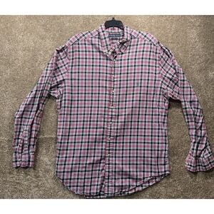 Men's Ralph Lauren Plaid Button Down Shirt‎ - Size XLT - Plaid Tall